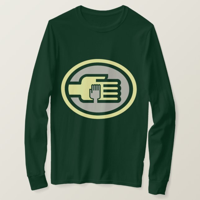 C2B: 2TYel-Gry Longsleeve T-Shirt (Design Front)