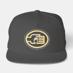 C2B: 5 Panel Classic Snapback-Drk-Grey Snap Back Hat
