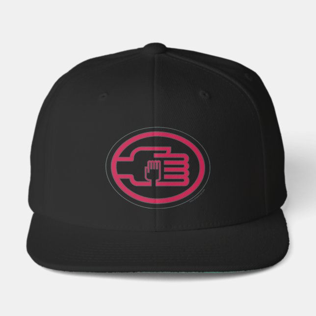 C2B: 6 Panel Classic Snapback-BLK Visor (Front)