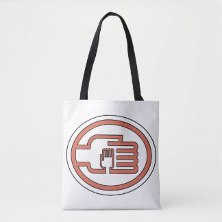 C2B: Tote bag Outline-Orange