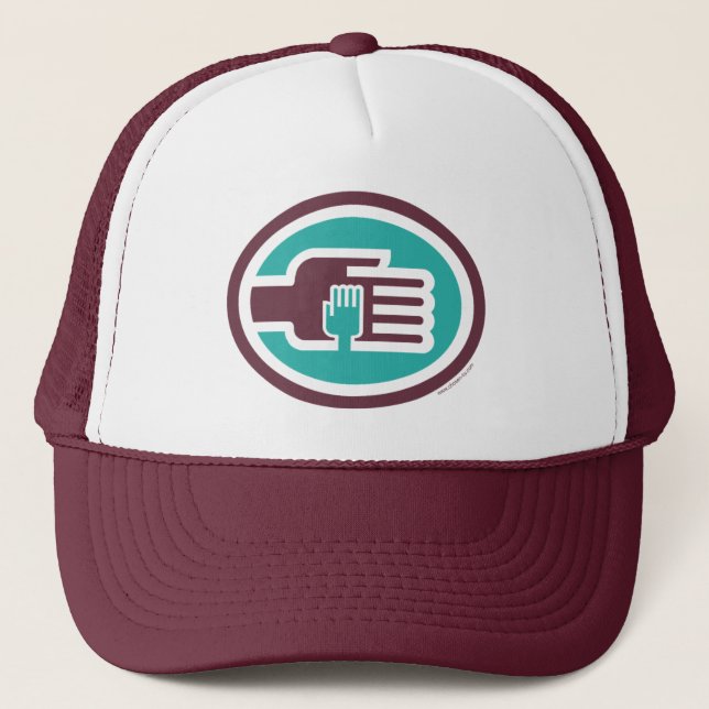 C2B: TRKH Bur-Grn Hat (Front)