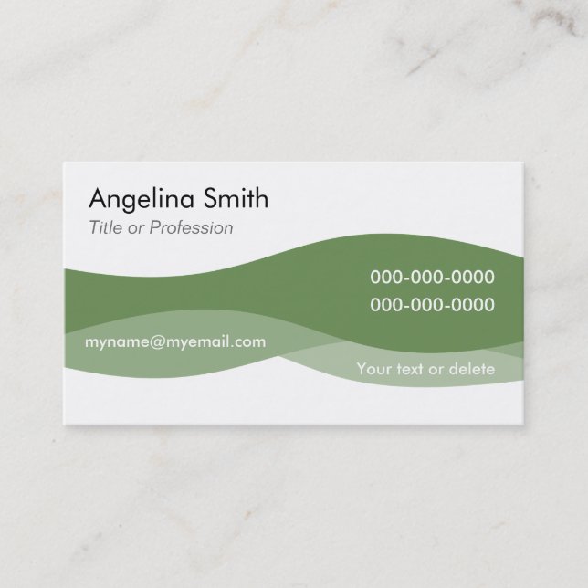 C3G - Group customized Calling card (Front)