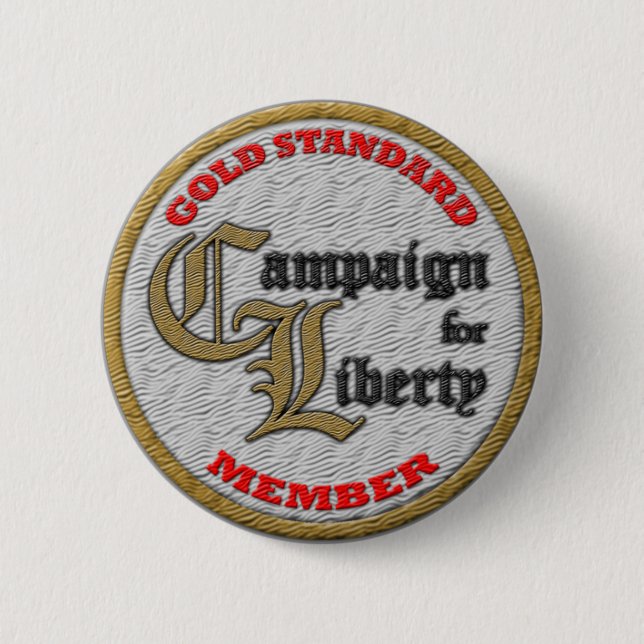 C4L GOLD Standard Member's Patch Button! Button (Front)