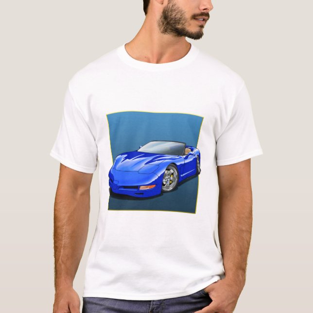 C5_Blue_conv_Vette.tif T-Shirt (Front)