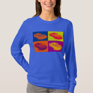 C5 Corvette convertible Muscle Car Pop Art T-Shirt