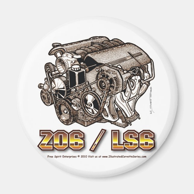 C5 Z06 LS6 MAGNET (Front)