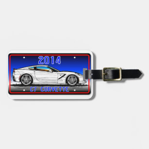 C7 2014 Corvette Coupe by K. Scott Teeters Luggage Tag