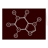C8H10N4O2 molecular structure (Front Horizontal)