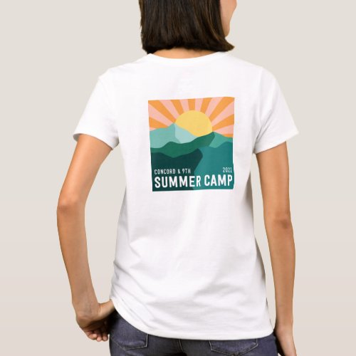 C9 Summer Camp 2022 Mountain Womens T_Shirt