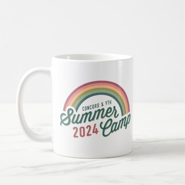 C9 Summer Camp 2024 Rainbow Mug (Left)