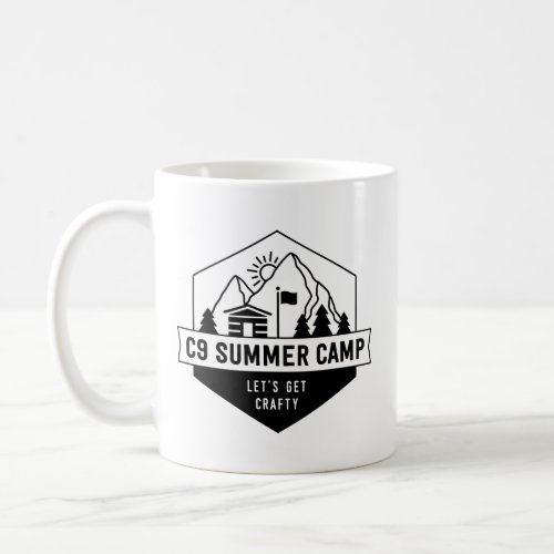 C9 Summer Camp Crafty Logo Coffee Mug