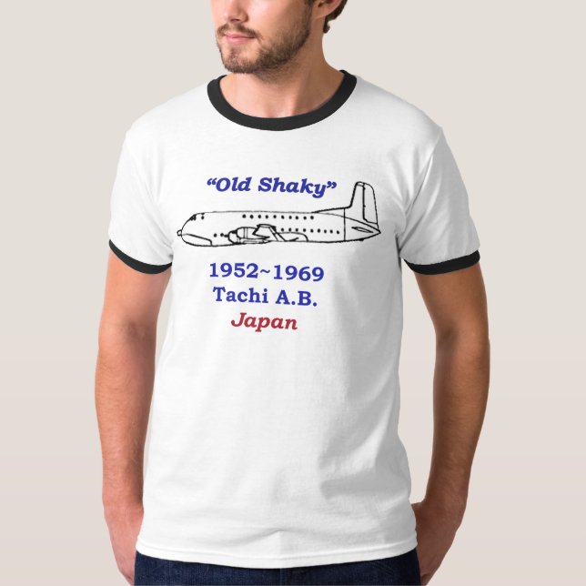 C-124 Old Shaky Tachikawa AB Japan T-Shirt (Front)