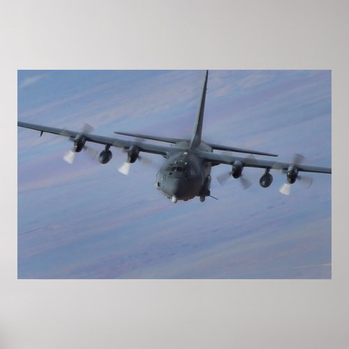 C_130 Gunship Poster