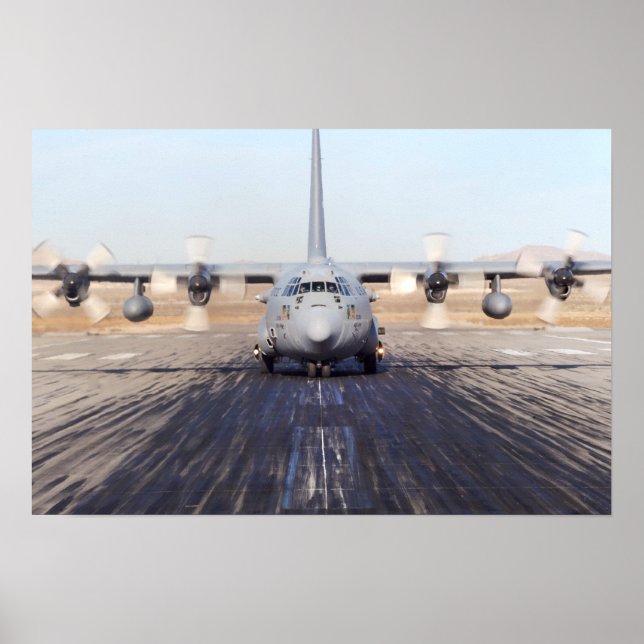 C-130 Hercules Aircraft Poster (Front)