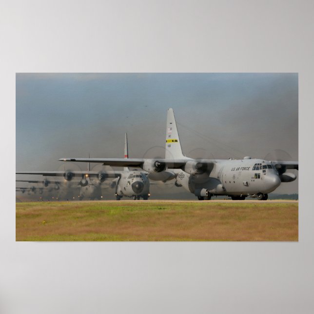 C-130 Hercules Aircraft Poster (Front)