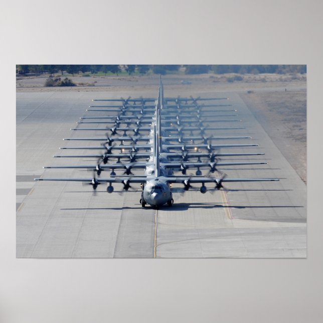 C-130 Hercules Aircraft Poster (Front)