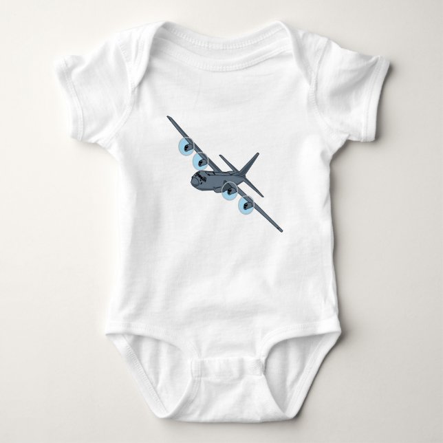 C-130 Hercules Baby Bodysuit (Front)