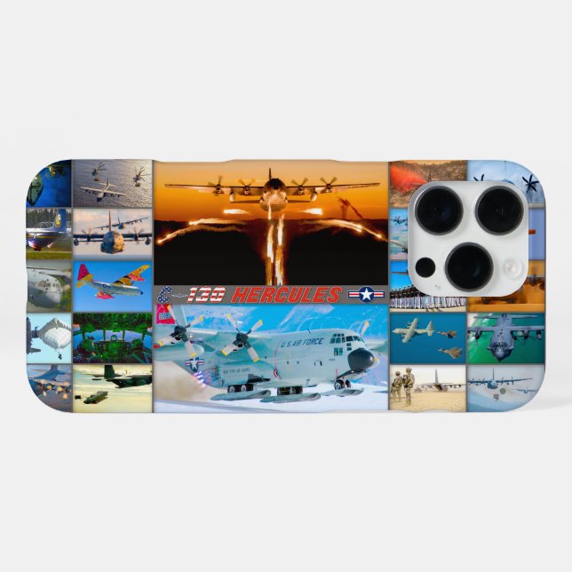 C-130 HERCULES iPhone CASE (Back Horizontal)