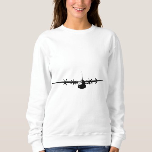 C_130 Hercules Military Aircraft Sweatshirt