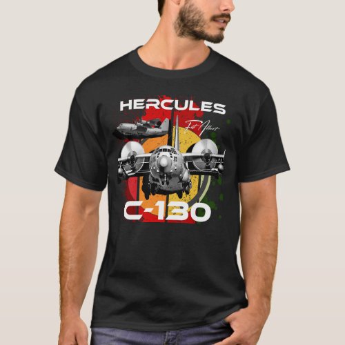 C_130 Hercules Military Aircraft T_Shirt