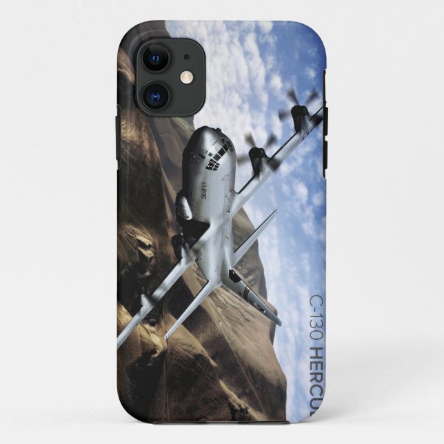 C-130 HERCULES Military Airplane Case-Mate iPhone Case (Back)
