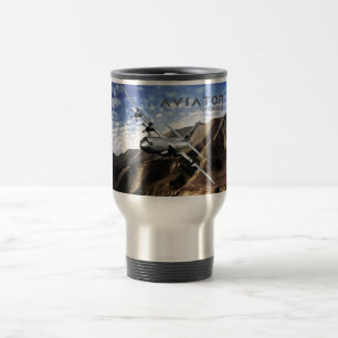C-130 HERCULES Military Airplane Travel Mug