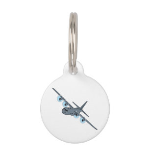 C-130 Hercules Pet ID Tag
