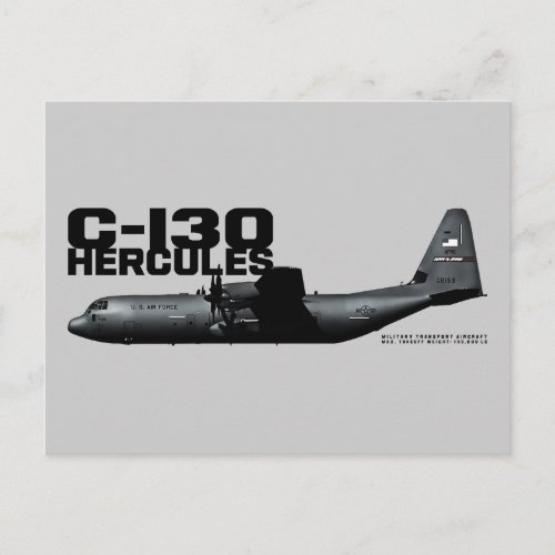 C_130 Hercules Postcard