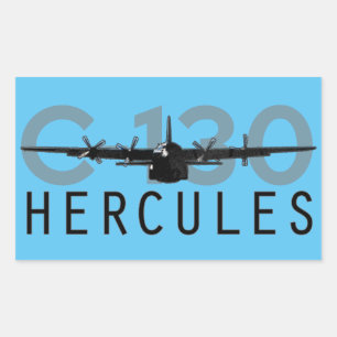 C-130 Hercules Rectangular Sticker