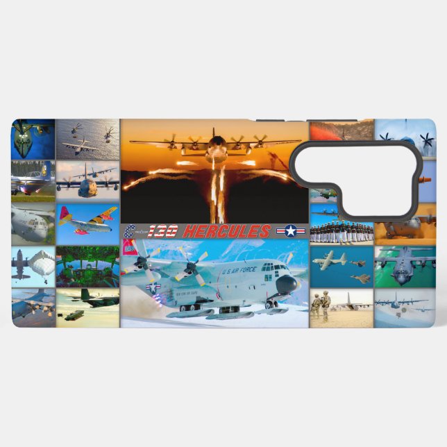 C-130 HERCULES SAMSUNG GALAXY CASE (Back Horizontal)
