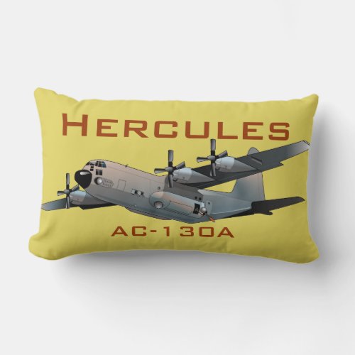 C_130 Hercules T_Shirt Lumbar Pillow