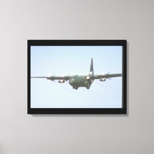 C_130 Hercules Transport_Military Aircraft Canvas Print