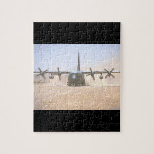 C-130 Hercules Transport_Military Aircraft Jigsaw Puzzle