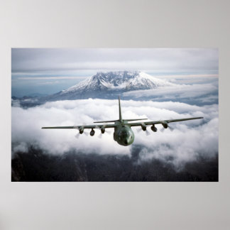 C-130E Hercules Aircraft Poster