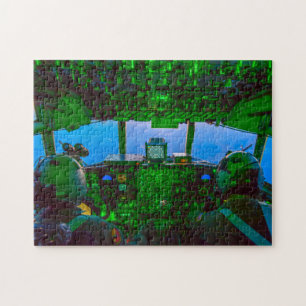 C-130H HERCULES COCKPIT (11x14 INCH) Jigsaw Puzzle