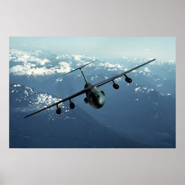 C-141 Starlifter Aircraft Poster (Front)