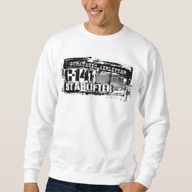 C-141 Starlifter Sweatshirt T-Shirt (Front)