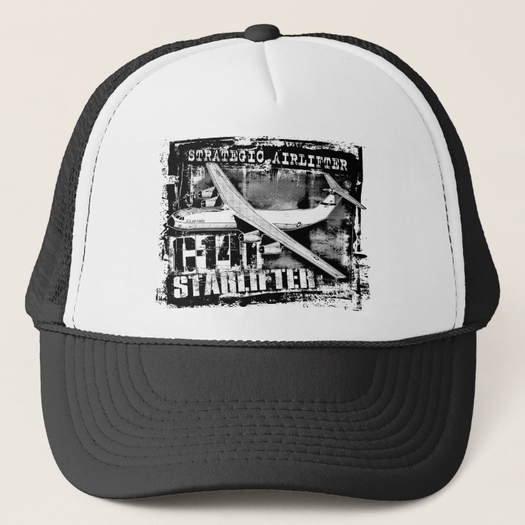 C-141 Starlifter Trucker Hat Trucker Hat | Zazzle