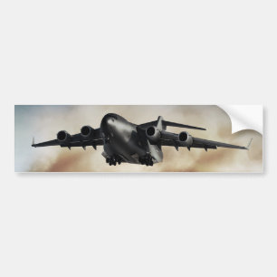 C-17 Globemaster Cargo Airplane Bumper Sticker