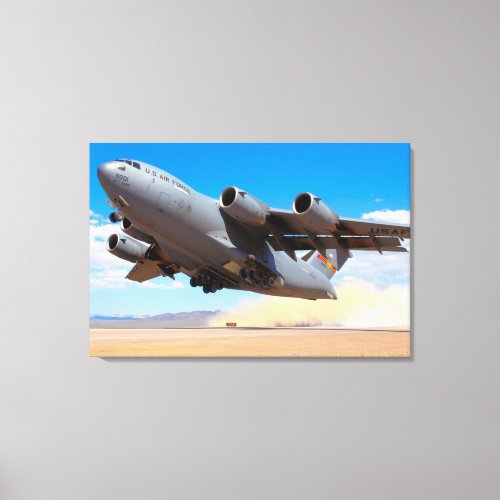 C_17 GLOBEMASTER III 24x36 Canvas Print