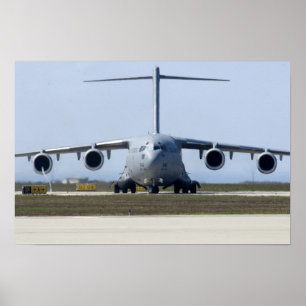 C-17 Globemaster III Aircraft Poster