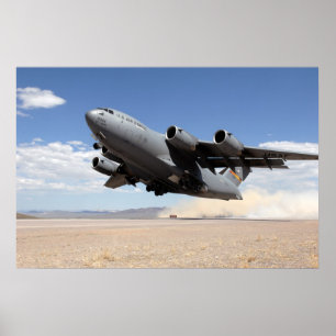 C-17 Globemaster III Aircraft Poster