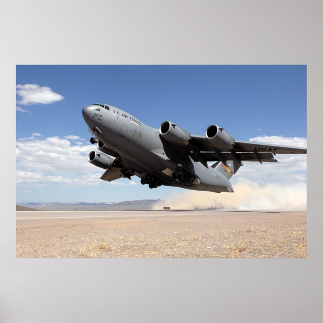 C-17 Globemaster III Aircraft Poster (Front)
