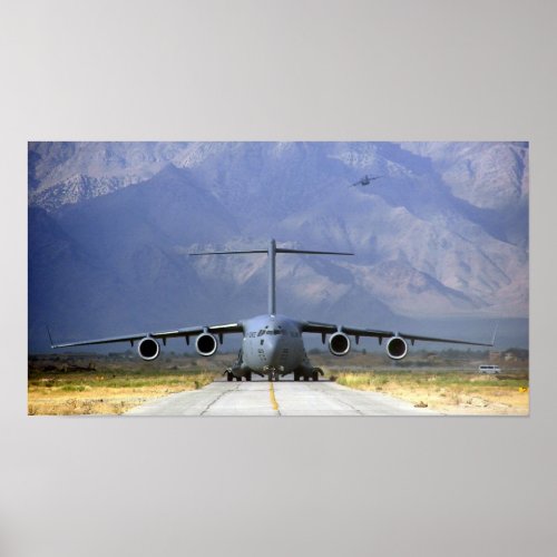 C_17 Globemaster III Aircraft Poster