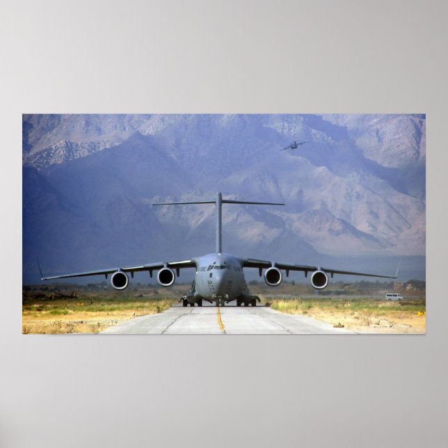 C-17 Globemaster III Aircraft Poster (Front)