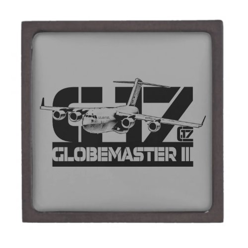 C_17 Globemaster III Magnetic Wooden Gift Box