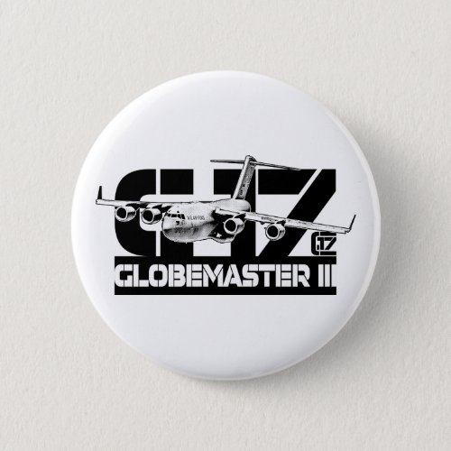 C_17 Globemaster III Pinback Button Button