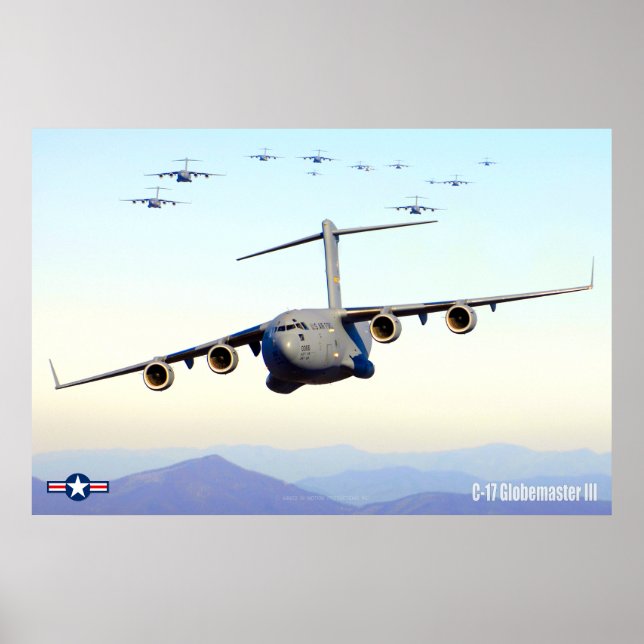 C-17 GLOBEMASTER III POSTER (Front)