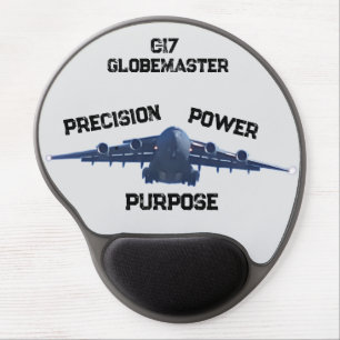 C-17 GLOBEMASTER PRECISION POWER PURPOSE GEL MOUSE PAD