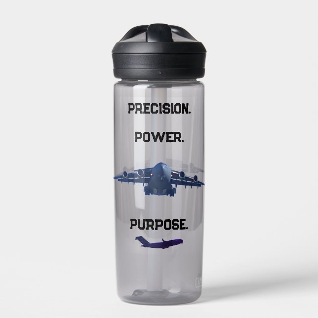 C-17 GLOBEMASTER PRECISION POWER PURPOSE WATER BOTTLE (Front)